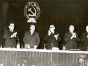 Şedinţă de lucru la Ministerul Căilor Ferate privind activitatea desfăşurată în transportul feroviar(9 – 10 II 1967)