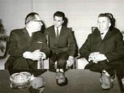 Nicolae Ceauşescu, secretar general al P.C. al P.C.R. l-a primit pe Ahti Karjalainen, ministrul afacerilor externe al Finlandei.(17 II 1967)