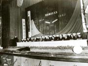 Aspect de la adunarea solemnă ce a avut loc la Cluj cu prilejul împlinirii a 530 de ani de la răscoala de la Bobâlna. (10 III 1967)