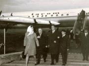 Înapoierea din Siria a delegaţiei guvernamentale condusă de Alexandru Boabă.(15 III 1967)