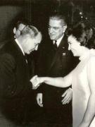 Gheorghe Apostol la recepţia data de ambasadorul Iranului, cu prilejul Anului Nou iranian. (21 III 1967)