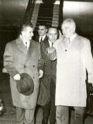 Aspect de la sosirea în ţara noastră a lui Luigi Longo, secretar general al Partidului Comunist Italian(31 III 1967)