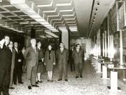 Aspect din timpul vizitei întreprinse la Muzeul de Istorie al Partidului Comunist, a Mişcării Revoluţionare şi Democratice din România de către Luigi Longo, secretar general al Partidului Comunist Italian(3 IV 1967)
