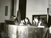 Adunare de protest a Asociaţiei Emigranţilor Greci din România în legătură cu lovitura de stat militară din Grecia. (26 IV 1967)