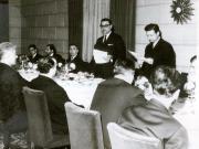 Ministrul Afacerilor Externe al R.S. România, Corneliu Mănescu a oferit o masă în cinstea ministrului Afacerilor Externe al Republicii Irak, Adnan al Pachachi. (27 IV 1967)