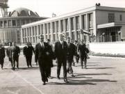 Aspect de la plecarea ministrului Afacerilor Externe al Republicii Irak, Adnan al Pachachi. (28 IV 1967)