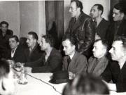 Aspect de la Consfătuirea delegaţilor muncitorilor mineri şi funcţionari din Valea Jiului, la care a vorbit Gheorghe Gheorghiu-Dej (Petroşani) (1944 noiembrie 24).