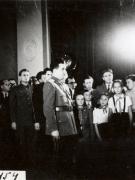 Aspecte de la festivitatea prilejuită de cea de a 50-a aniversare a naşterii lui Gheorghe Gheorghiu-Dej. Bucureşti, 8 noiembrie 1951. (8 nov. 1951)