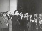 Aspecte de la festivitatea prilejuită de cea de a 50-a aniversare a naşterii lui Gheorghe Gheorghiu-Dej. Bucureşti, 8 noiembrie 1951. (8 nov. 1951)