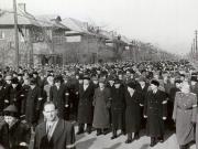 Bucureşti, 10 ianuarie 1958. Aspecte de la funeraliile dr. Petru Groza. (10 ian. 1958)
