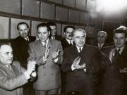 Bucureşti, 9 martie 1958. Aspecte de la prezidiul Conferinţei Naţionale a femeilor din România. (9 martie 1958)