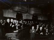 Bucureşti, 27-29 decembrie 1958. Aspect din timpul celei de a V-a sesiuni a M.A.N., care a adoptat Planul de stat pentru anul 1959. (27-29 dec.1958)