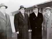 Bucureşti, 24 ianuarie 1959. Plecarea delegaţiei P.C.R. la lucrările celui de al XXI-lea Congres al P.C.U.S. (24 ian. 1959)