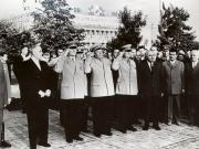 Bucureşti, 23 august 1959. Aspecte de la manifestările consacrate aniversării a 15 ani de la eliberarea României de sub dominaţia hitleristă. (23 august 1959)