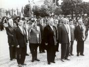 Bucureşti, 23 august 1959. Aspecte de la manifestările consacrate aniversării a 15 ani de la eliberarea României de sub dominaţia hitleristă. (23 august 1959)