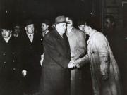 Cluj, martie 1960. Vizitarea oraşului şi a unor întreprinderi din localitate cu prilejul participării la lucrările Conferinţei regionale de partid. (martie 1960)