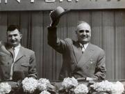 Bucureşti, mai 1960. Aspecte de la sărbătorirea Zilei Internaţionale a Oamenilor Muncii. (mai 1960)