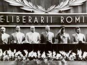 Bucureşti – Piaţa Aviatorilor. Aspect de la tribuna oficială cu prilejul sărbătoririi Zilei de 23 August 1960. (23 august 1960)