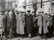 Februarie 1961. Conducători de partid şi de stat în timpul vizitei de lucru la Piteşti şi împrejurimi. (febr.1961)