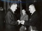Bucureşti, 5 martie 1962. Înmânarea de ordine şi medalii cu prilejul încheierii cooperativizării agriculturii. (5 martie 1962