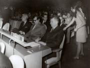 Delegaţia română condusă de Nicolae Ceauşescu, participând la lucrările Sesiunii anuale a O.N.U. (oct.1970)