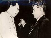 Întrevederea dintre Nicolae Ceauşescu şi Mao Tzedun la Palatul Adunării Reprezentanţilor Populari din China. (3 iunie 1971)