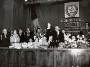 Imagine de la prezidiul Congresului al XIII-lea al P.C.R. (noiembrie 1984)