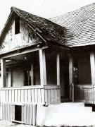 Fotografia casei din Scorniceşti în care s-a născut Nicolae Ceauşescu la 26 ianuarie 1918.