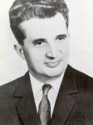 Portret Nicolae Ceauşescu.