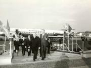 Aspecte de la sosirea în vizită oficială în ţara noastră a ministrului de externe al Suediei, Torsten Nilsson. 3 mai 1967
