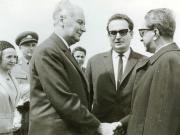 Regele Nepalului, prinţul Gyanendra, a sosit într-o vizită neoficială în România. (6 mai 1967)