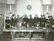 Aspecte de la semanrea Convenţiei consulare dintre România şi Italia. (8 iunie 1967)