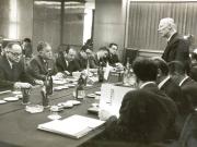 Aspecte din timpul celei de a şasea sesiuni a Comisiei guvernamentale româno-polone de colaborare economică. (8-9 iunie 1967)