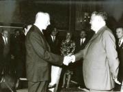 Aspecte de la semnarea Protocolului celei de a şasea sesiuni a Comisiei guvernamentale româno-polone de colaborare economică. (9 iunie 1967)