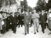 Aspecte din timpul vizitei conducătorilor de partid şi de stat în regiunea Braşov, oraşul Sibiu. (15-18 iunie 1967)
