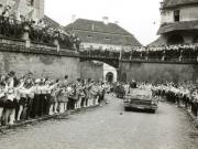 Aspecte din timpul vizitei conducătorilor de partid şi de stat în regiunea Braşov, oraşul Sibiu. (15-18 iunie 1967)