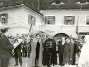 Aspecte din timpul vizitei conducătorilor de partid şi de stat în regiunea Braşov, oraşul Sibiu. (15-18 iunie 1967)