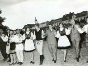 Aspecte din timpul vizitei conducătorilor de partid şi de stat în regiunea Braşov, oraşul Tg. Secuiesc. (15-18 iunie 1967)