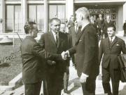 Plecarea lui Corneliu Mănescu, la Belgrad, la invitaţia Vecei Executive Federale a Iugoslaviei. (16 iunie  1967)