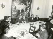 Vizita lui Ion Gh. Maurer împreună cu Corneliu Mănescu la Veneţia, Italia. (ianuarie 1968)