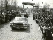 Nicolae Ceauşescu, Emil Bodnăraş şi alţi conducători de partid şi de stat, cu prilejul vizitei în jud.Tulcea.(11 aprilie 1968)