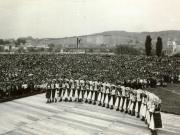 Manifestări culturale la Izlaz cu prilejul aniversării a 120 de ani de la revoluţia din 1848-1849 din Ţara Românească. (22 iunie 1968)