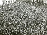 Mitingul oamenilor muncii din Sf. Gheorghe, cu prilejul vizitei conducătorilor de partid şi de stat.(26 august 1968)
