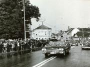 Aspect din timpul vizitei conducătorilor de partid şi de stat la Braşov. (27 august 1968)