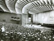 Şedinţa jubiliară a M.A.N., de la Sala Palatului, consacratăn sărbătoririi semicentenarului unirii Transilvaniei cu România.(29 noiembrie 1968)