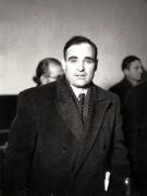 Gh. Gheorghiu Dej în prezidiu la Marea întrunire a F.N.D-ului din sect.II Negru care a avut loc în sala Tomis la 4 februarie 1945 (Constanţa Crăciun, Marin Florea Ionescu).(4 februarie 1945)