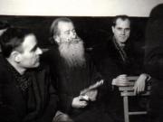 Întâlnire F.N.D. din sala Florida – Din prezidiu fac parte Gheorghe Gheorghiu Dej, ş.a. (vorbeşte preot Popescu Moşoaia)(4 martie 1945)