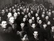 Aspecte de masă de la întâlnirea F.N.D. din sala Florida.(4 martie 1945)