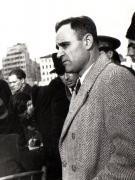 Gheorghe Gheorghiu Dej vorbind la manifestaţia F.D.P. din Piaţa Naţiunii.(6 martie 1945)