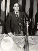 Gh.Gheorghiu Dej prezintă raportul politic al C.C. la Conferinţa Naţională a  P.C.R. (17- 21 octombrie1945)